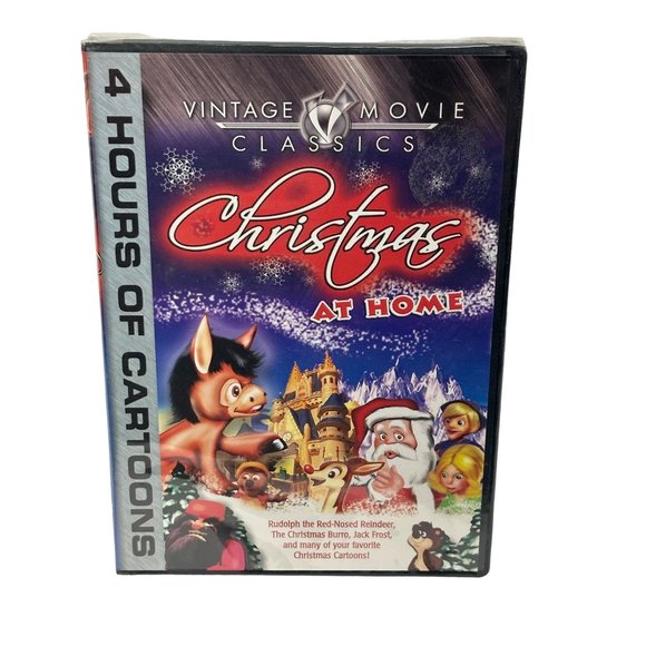 Vintage Movie Classics Christmas At Home DVD New - Picture 1 of 6